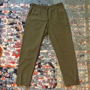 Topshop high waisted drawstring pant. 100% poly